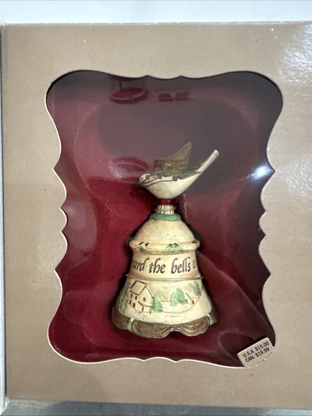 HALLMARK KEEPSAKE I HEARD THE BELLS ON CHRISTMAS DAY BELL 2006 (QP1136)